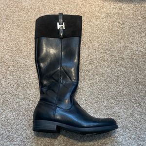 Tommy Hilfiger black boots